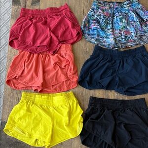Variety of Women’s lululemon Shorts